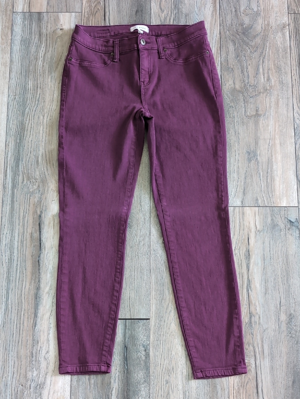 Lila Ryan Plum Skinny Jeans size 29